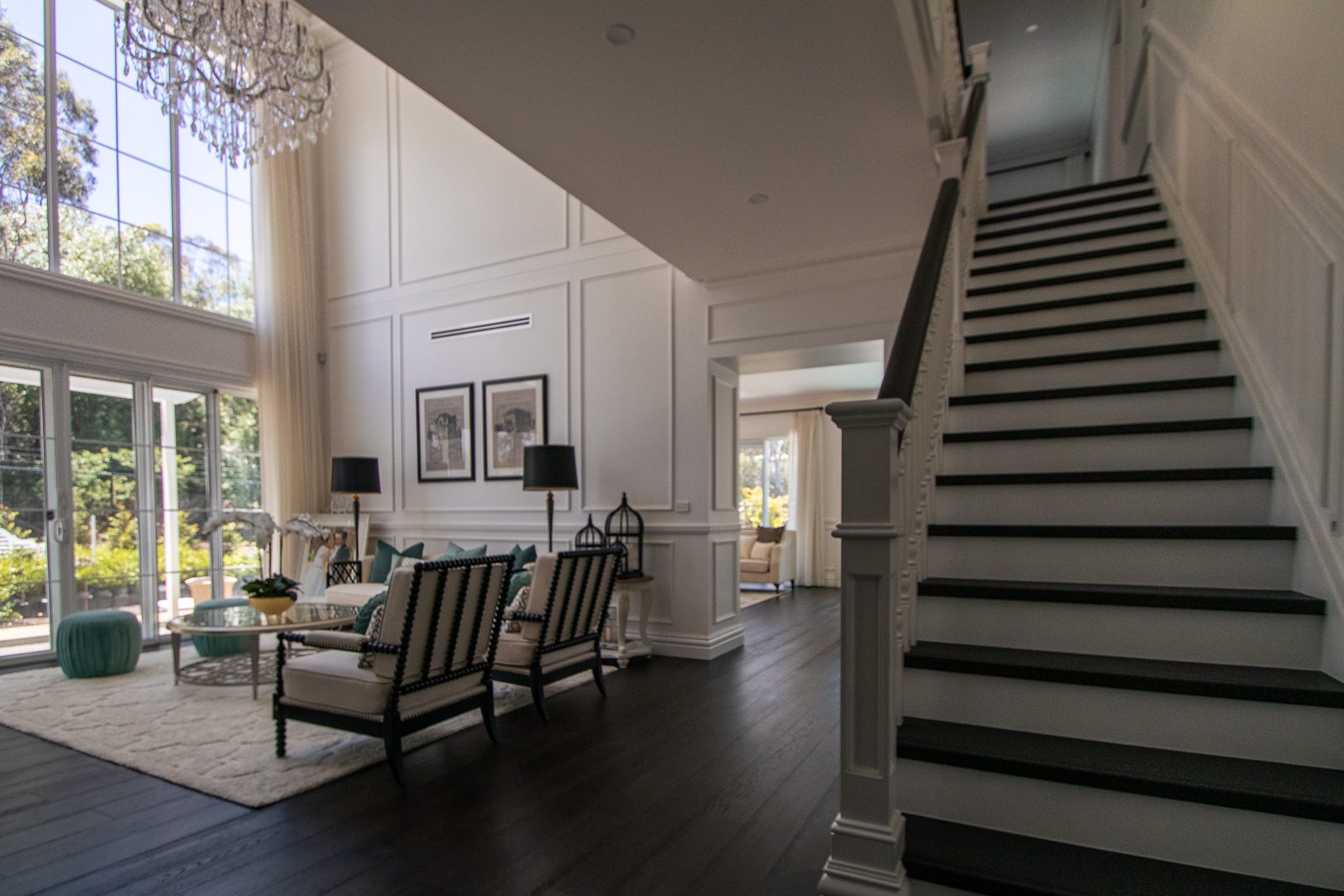 Staircase and living room, Leppington